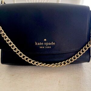 Kate Spade cross body purse- black